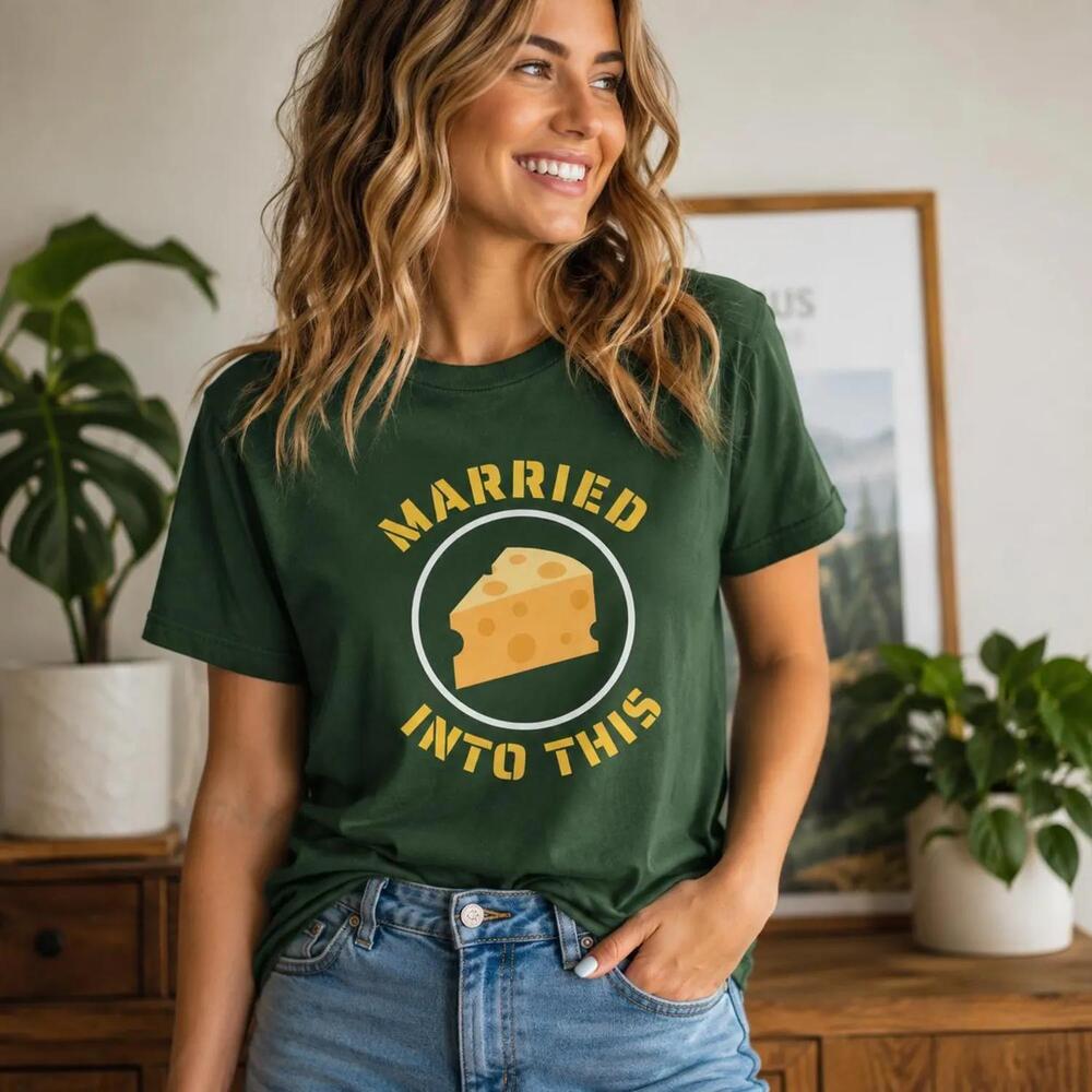 Married Into This Funny Green Bay Football Unisex T-Shirt